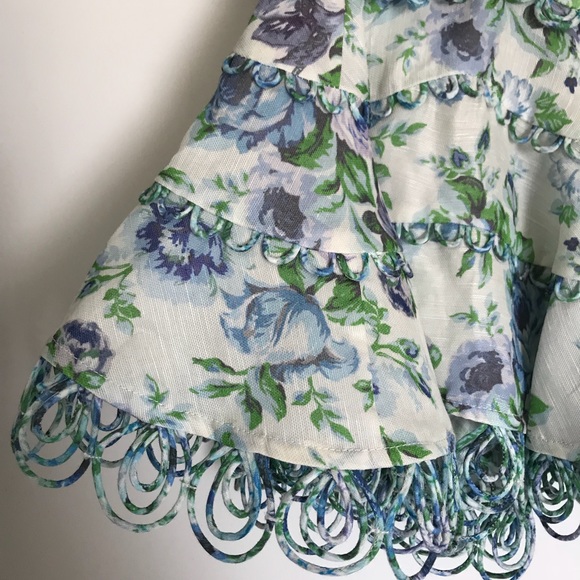 Zimmermann Whitewave Laced Flip Skirt - Picture 3 of 6